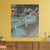 Dancer zwaaien door Degas Canvas Afdruk (Insitu (Woonkamer))