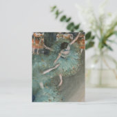 Dancer zwaaien - Edgar Degas Briefkaart (Staand voorkant)
