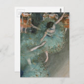 Dancer zwaaien - Edgar Degas Briefkaart (Voorkant / Achterkant)