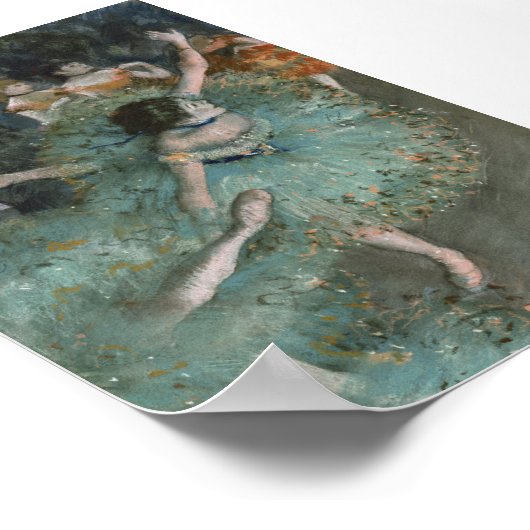 Dancer zwaaien - Edgar Degas Poster (Hoek)