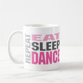 dancerepaat, dancerepaat koffiemok (Links)