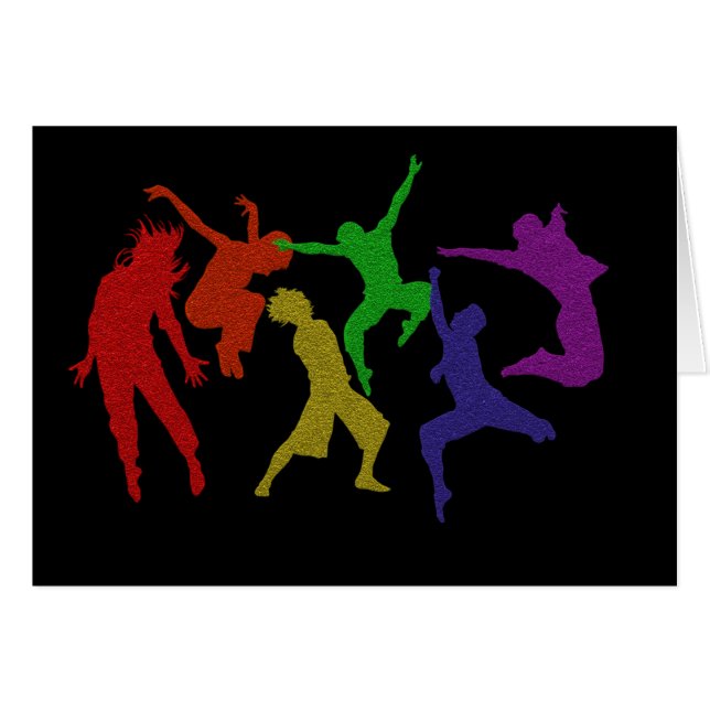 Dancerkaart (Voorkant Horizontaal)