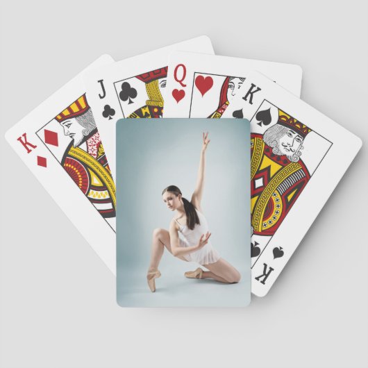 Dancerkaart voor hedendaagse balletdansers pokerkaarten (Achterkant)