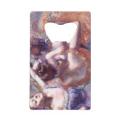 Dancers 1899 Edgar Degas Creditkaart Flessenopener (Voorkant)