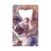 Dancers 1899 Edgar Degas Creditkaart Flessenopener (Achterkant)