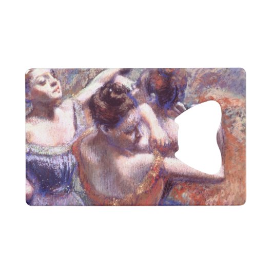 Dancers 1899 Edgar Degas Creditkaart Flessenopener (Voorkant (Horizontaal))