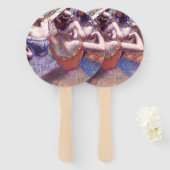 Dancers 1899 Edgar Degas Handwaaier (Voorkant en achterkant)