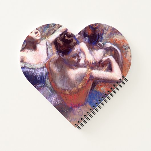 Dancers 1899 Edgar Degas Notitieboek (Achterkant)