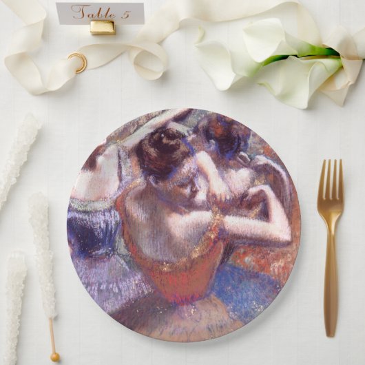 Dancers 1899 Edgar Degas Papieren Bordje (Huwelijk)