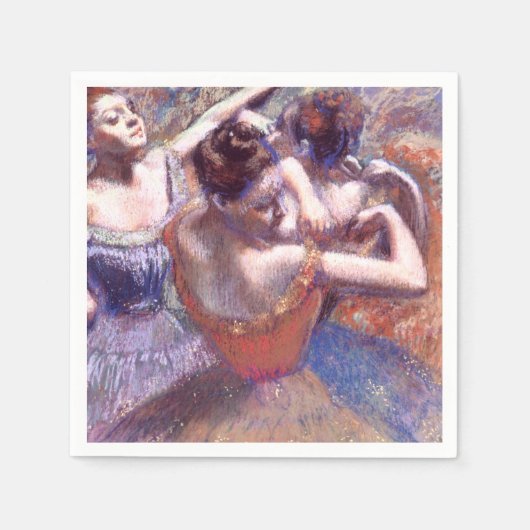 Dancers 1899 Edgar Degas Servet (Voorkant)