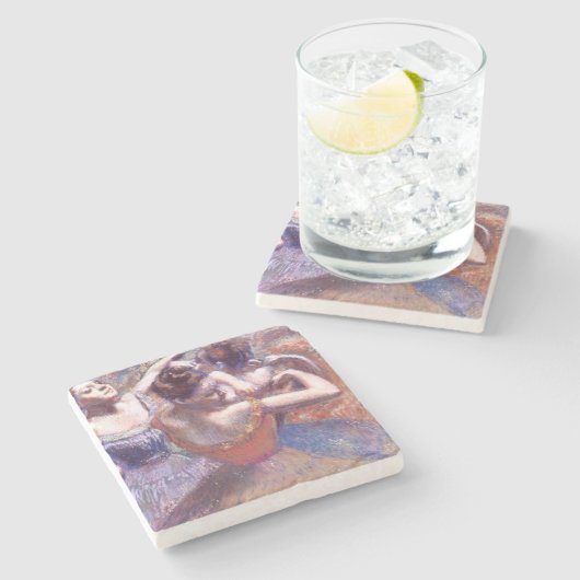 Dancers 1899 Edgar Degas Stenen Onderzetter (Zijkant)