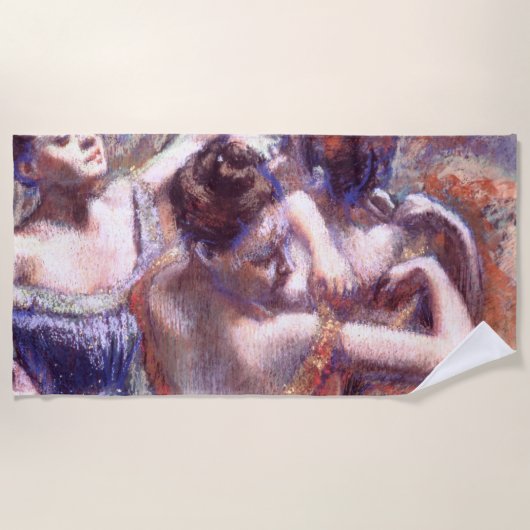Dancers 1899 Edgar Degas Strandlaken (Voorkant)
