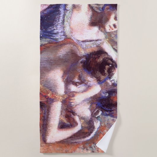 Dancers 1899 Edgar Degas Strandlaken (Voorkant)