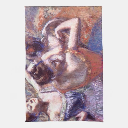 Dancers 1899 Edgar Degas Theedoek (Verticaal)