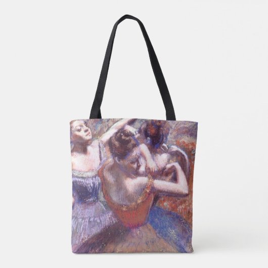 Dancers 1899 Edgar Degas Tote Bag (Achterkant)