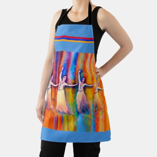 Dancers All-Over Print Schort (Insitu)