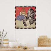 Dancers - Art Print door Kolo Moser (Keuken)
