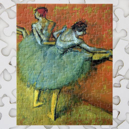 Dancers at the Bar by Edgar Degas, Vintage Ballet Legpuzzel