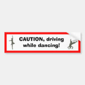Dancers bumpersticker (Voorkant)