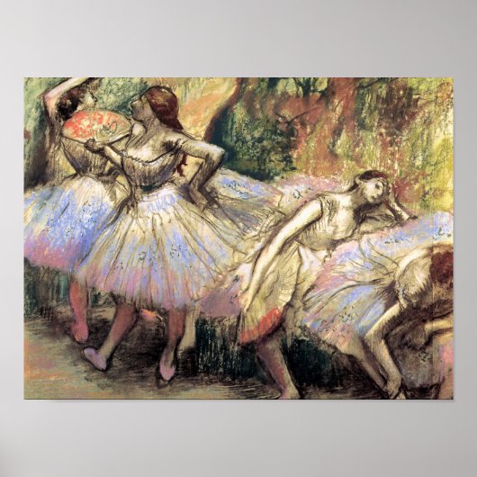 Dancers by Degas Poster (Voorkant)