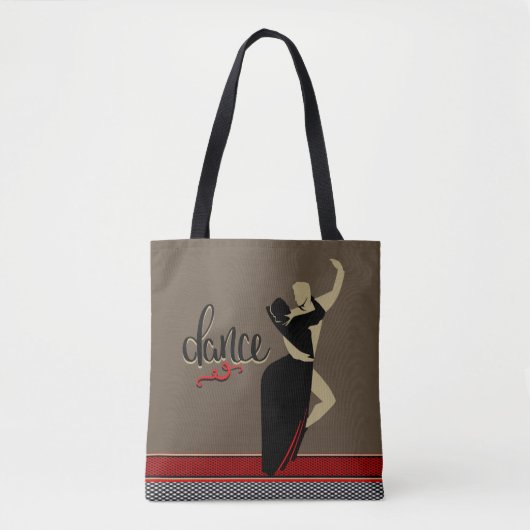Dancers Canvas tas (Voorkant)