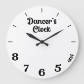 Dancer's Clock Grote Klok (Voorkant)