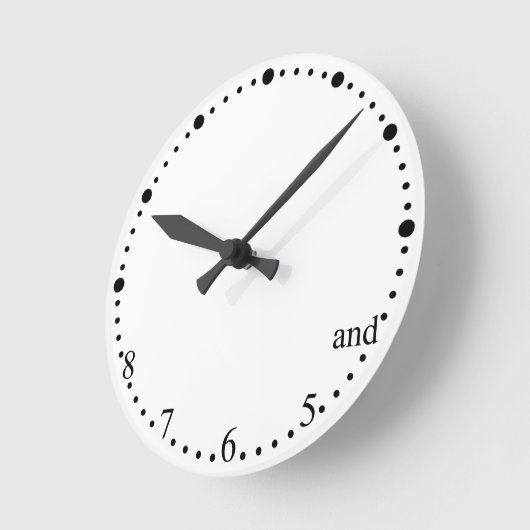 Dancer's Clock Ronde Klok (Hoek)