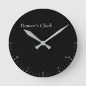 Dancer's Clock Ronde Klok (Voorkant)