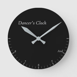 Dancer's Clock Ronde Klok