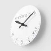 Dancer's Clock Ronde Klok (Hoek)