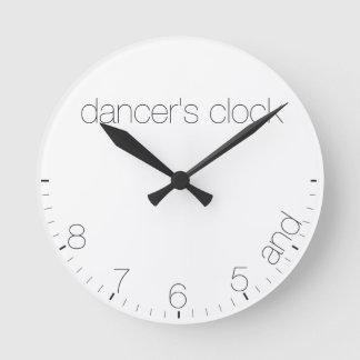 Dancer's Clock Ronde Klok