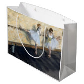 Dancers die aan de Barre, Edgar Degas oefenen Groot Cadeauzakje (Achterkant Gekanteld)