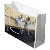 Dancers die aan de Barre, Edgar Degas oefenen Groot Cadeauzakje (Voorkant Gekanteld)