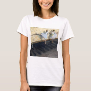 Dancers die aan de Barre, Edgar Degas oefenen T-shirt