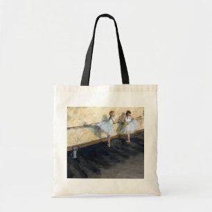 Dancers die aan de Barre, Edgar Degas oefenen Tote Bag