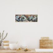 Dancers die hun schoenen uittrekken van Edgar Dega Poster (Keuken)