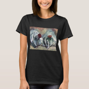 Dancers die hun schoenen uittrekken van Edgar Dega T-shirt