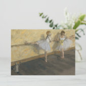 Dancers die in de Barre oefenen | Edgar Degas (Staand voorkant)