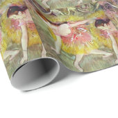 Dancers die naar beneden buigen door Edgar Degas,  Cadeaupapier (Rol Hoek)