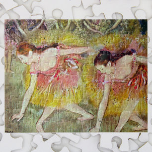 Dancers die naar beneden buigen door Edgar Degas,  Legpuzzel