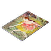 Dancers die naar beneden buigen door Edgar Degas,  Notitieboek (Linkerzijde)