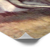 Dancers die schoenen aan elkaar knopen. Edgar Dega Poster (Hoek)