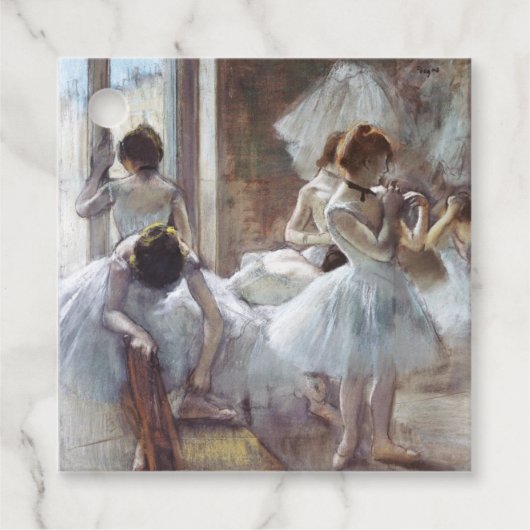 Dancers Edgar Degas Bedankjes Labels (Voorkant)