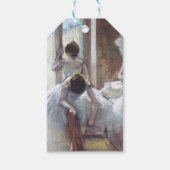 Dancers Edgar Degas Cadeaulabel (Voorkant)
