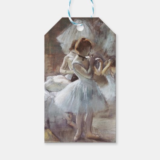 Dancers Edgar Degas Cadeaulabel (Voorkant)