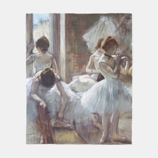 Dancers Edgar Degas Fleece Deken (Voorkant)