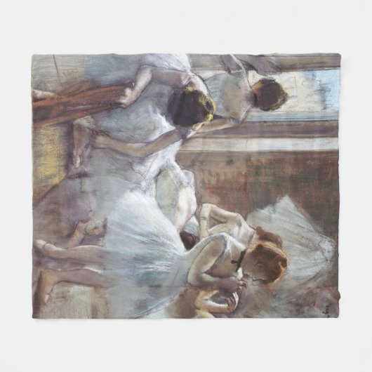 Dancers Edgar Degas Fleece Deken (Voorkant (Horizontaal))