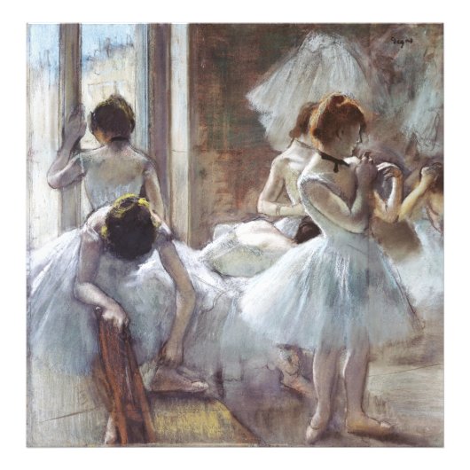 Dancers Edgar Degas Foto Afdruk (Voorkant)