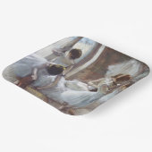 Dancers Edgar Degas Paper Borden Papieren Bordje (Gebogen)