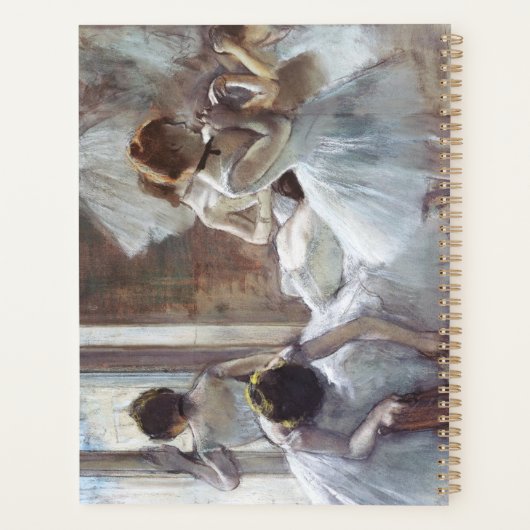 Dancers Edgar Degas Planner (Achterkant)